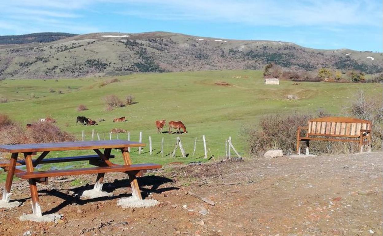 La antigua escombrera es ya una zona recreativa 